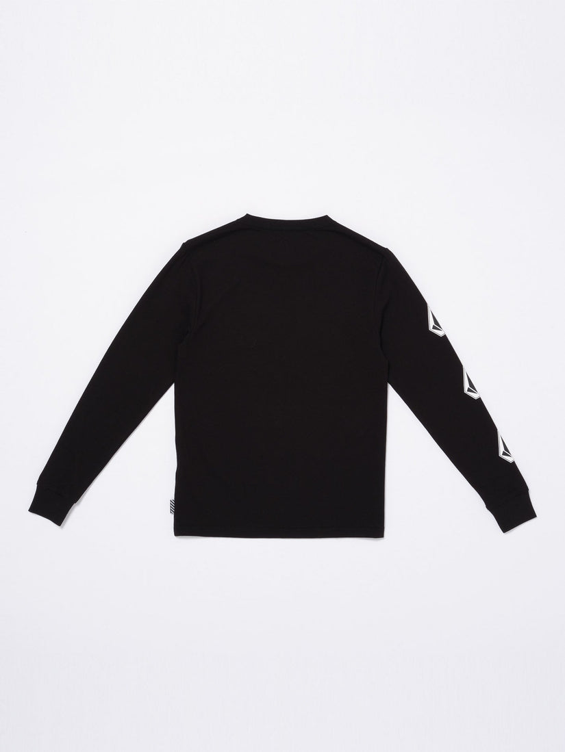 Iconic Stone T-Shirt - Black  - (KINDER)