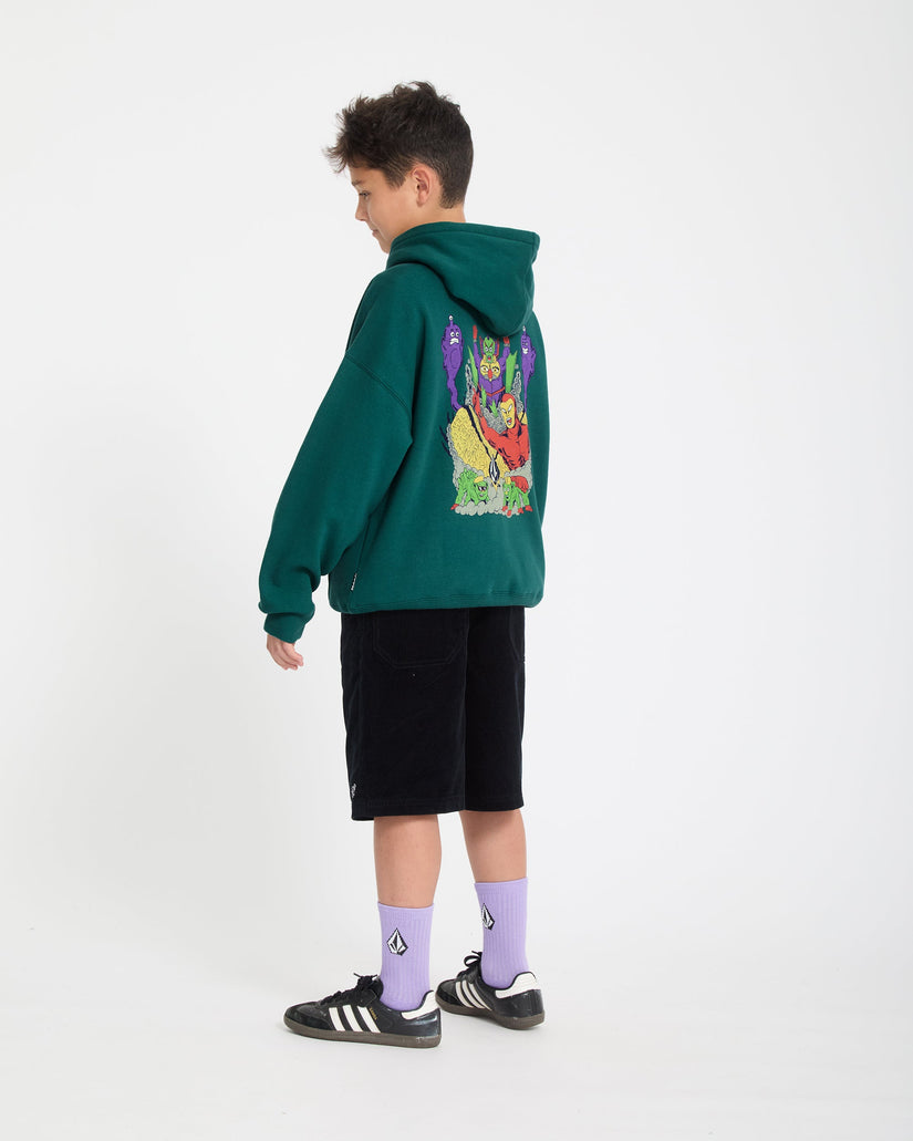 Ben Sanair Hoodie - Rifle Green - (KINDER)