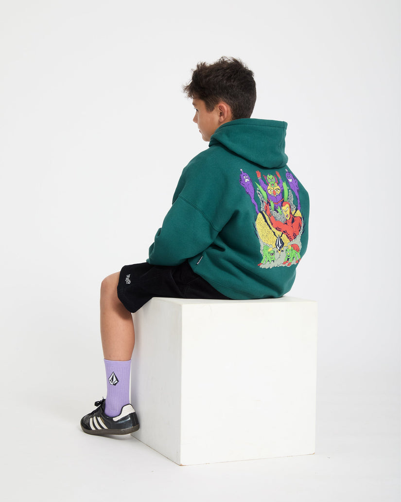 Ben Sanair Hoodie - Rifle Green - (KINDER)