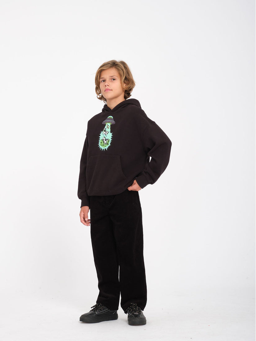 Udder Space Hoodie - Black  - (KINDER)