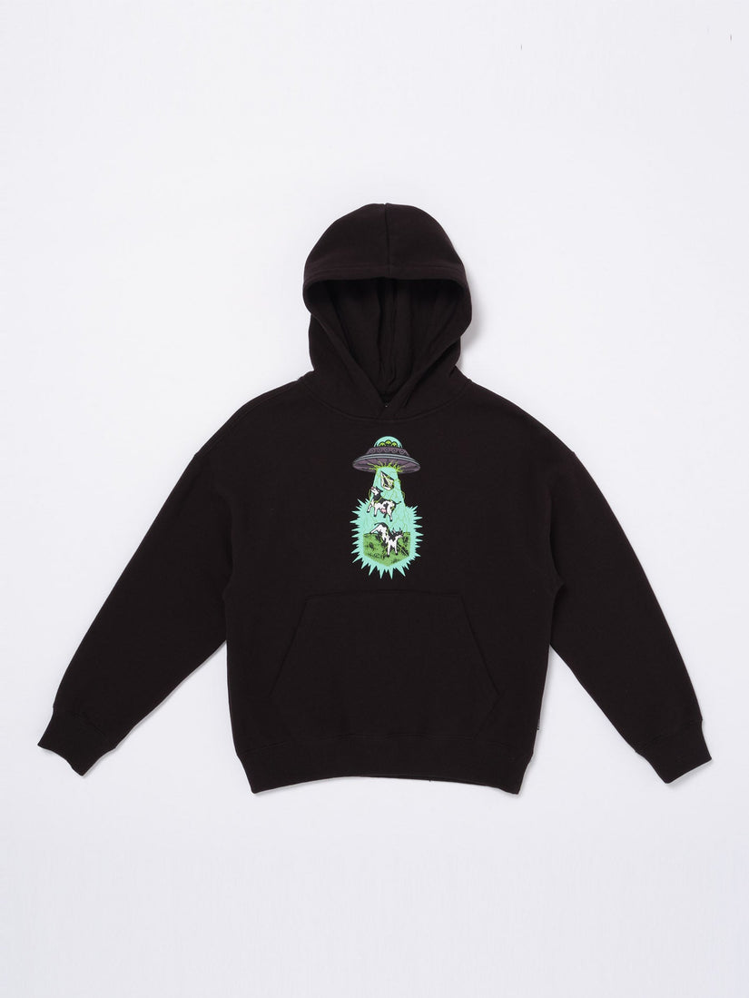 Udder Space Hoodie - Black  - (KINDER)