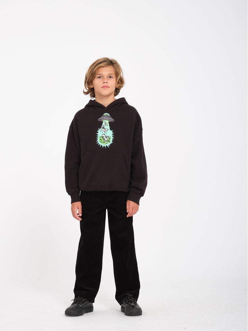 Udder Space Hoodie - Black  - (KINDER)
