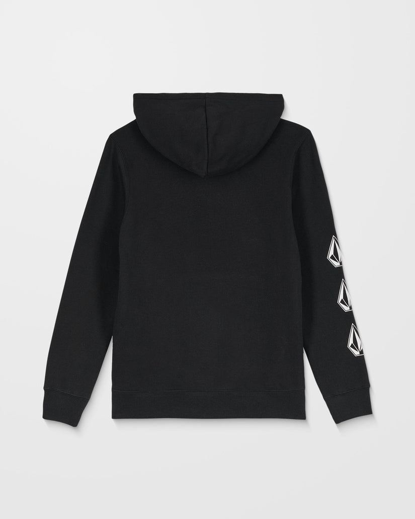 Iconic Stone Gid Hoodie - Black - (KINDER)