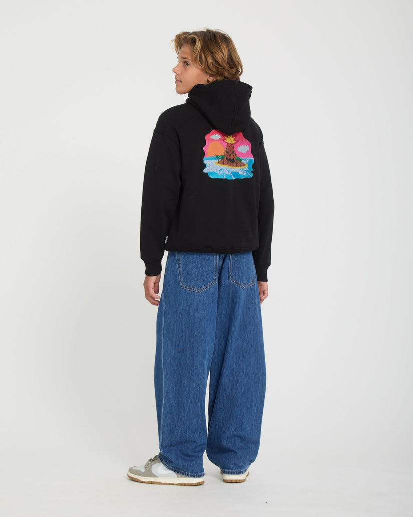 Ozzy Hoodie - Black - (KINDER)