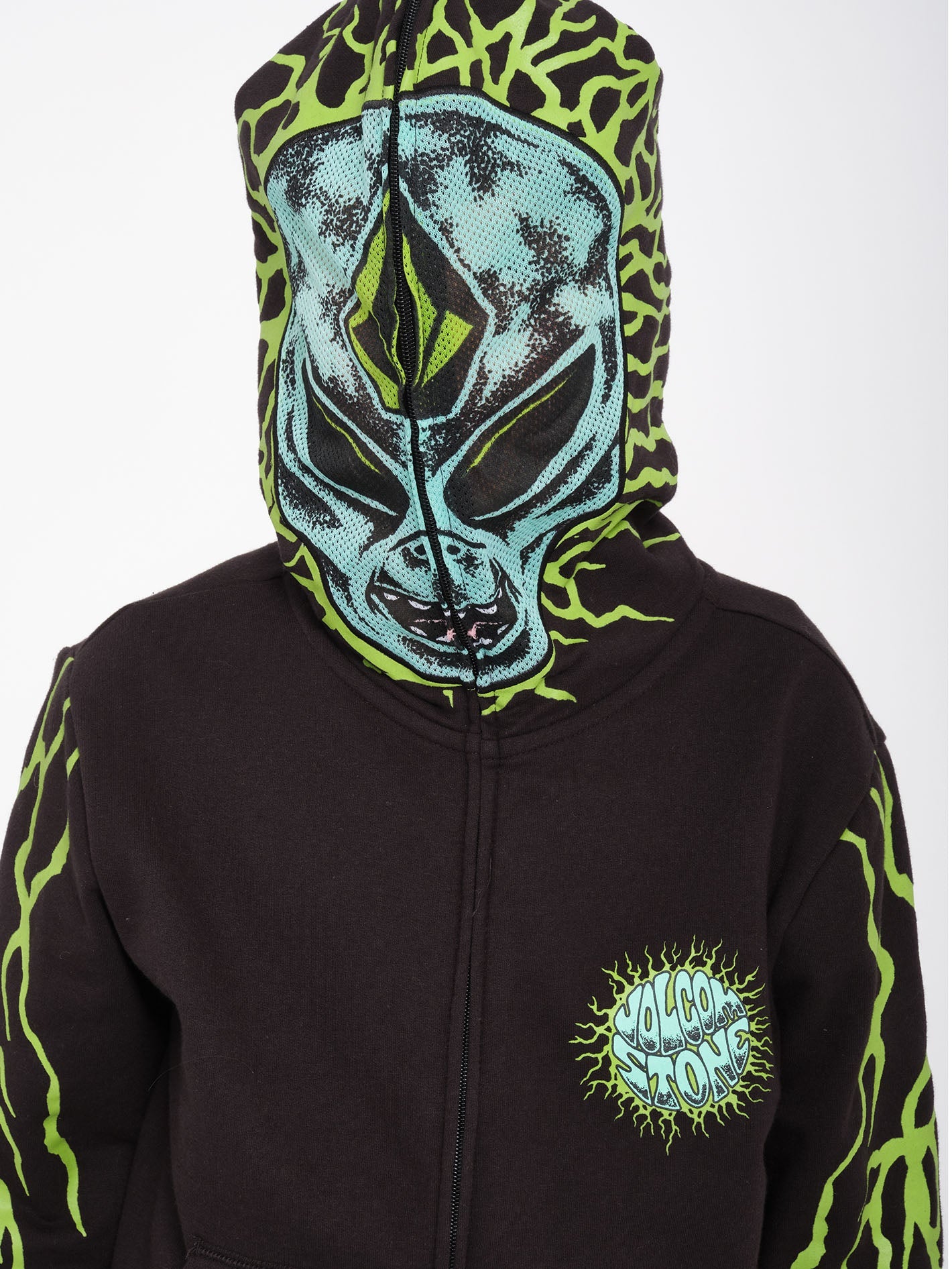 Alien Full Zip Hoodie - Black - (KINDER) - Volcom Schweiz – Volcom