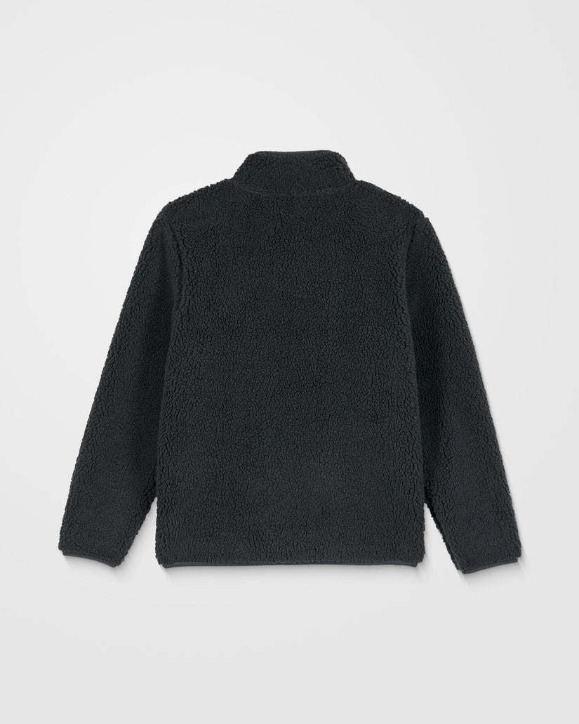 Storm Stone Zip Sherpa - Asphalt Black - (KINDER)