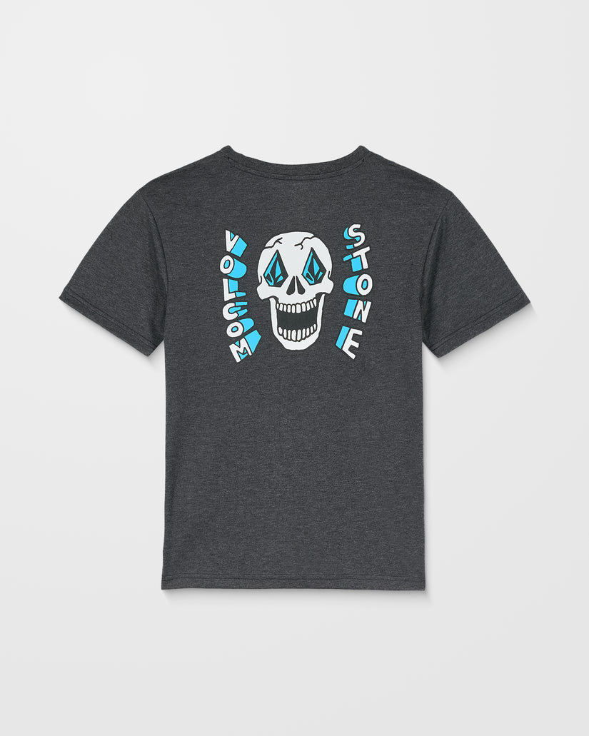 Skeltone T-Shirt - Heather Black - (KINDER)