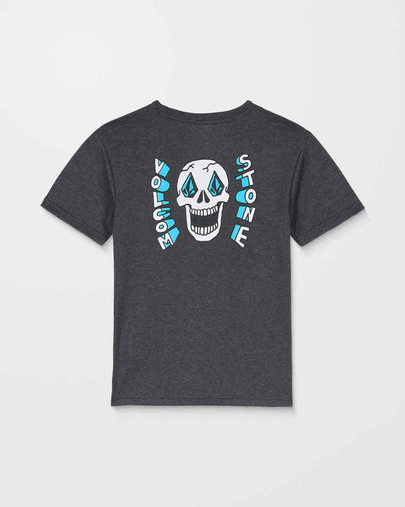 Skeltone T-Shirt - Heather Black - (KINDER)