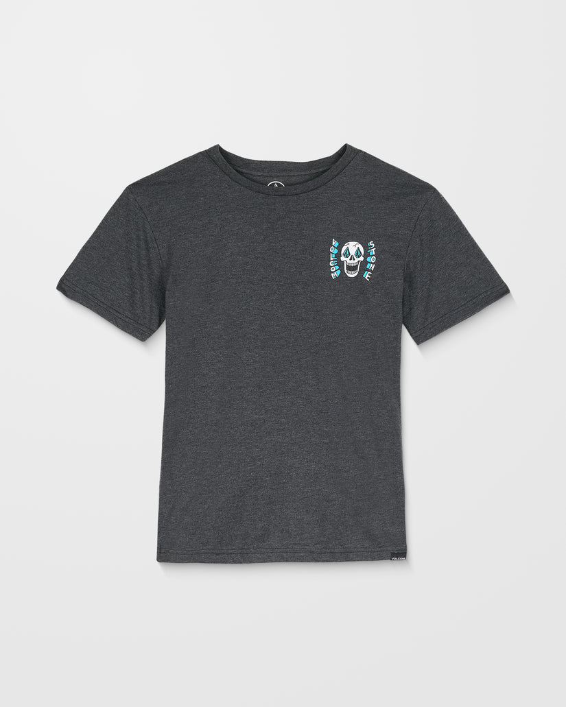 Skeltone T-Shirt - Heather Black - (KINDER)
