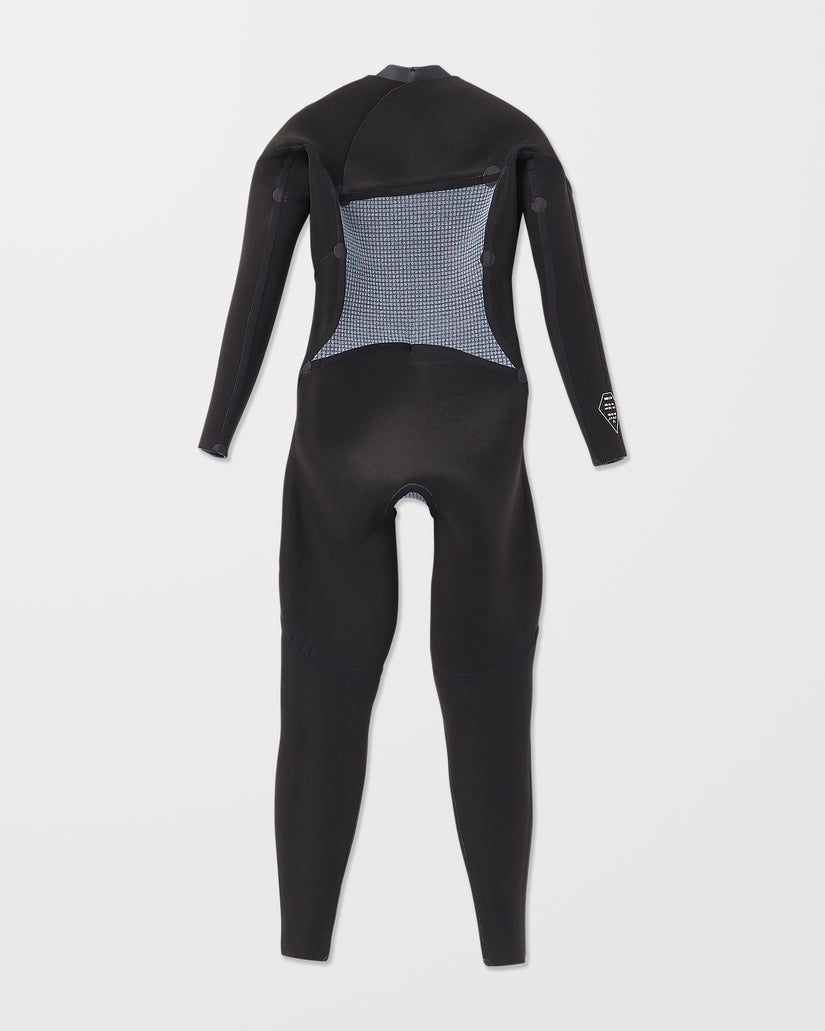 3/2Mm Chest Zip Neoprenanzug - Charcoal - (KINDER)