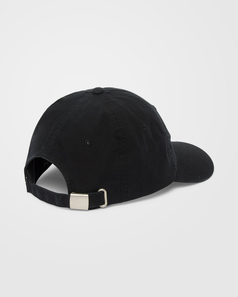 Full Stone Washed Adj Kappe - Black