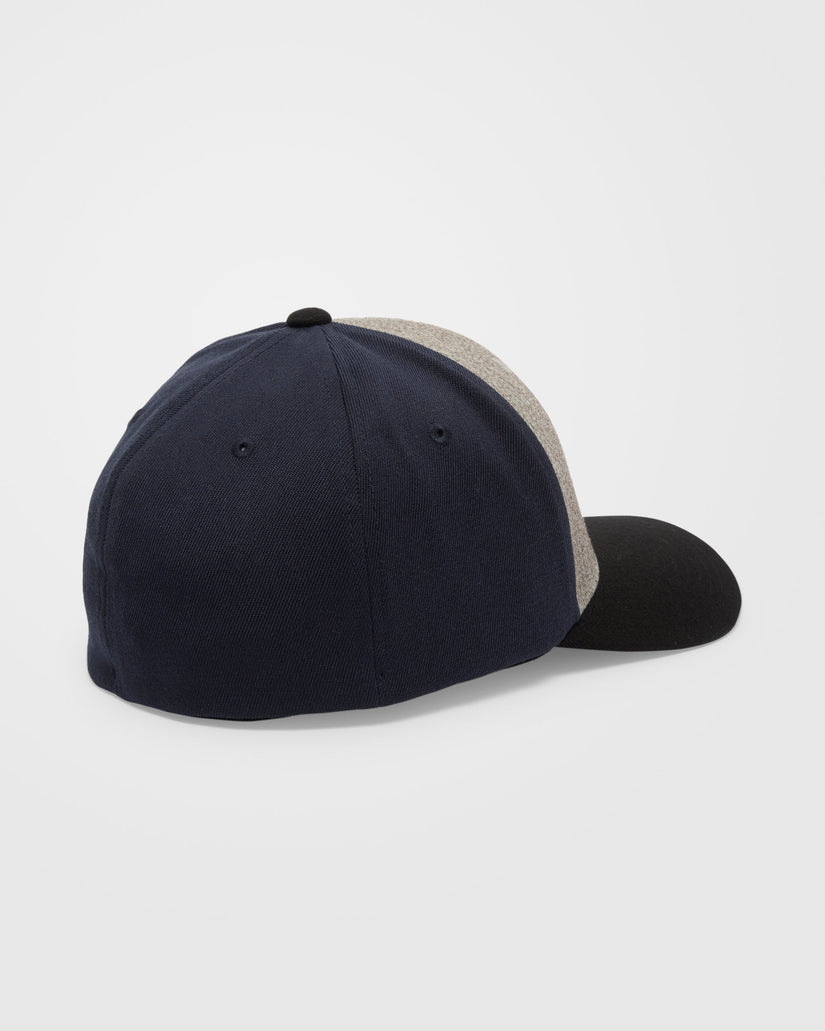 Full Stone Heather Flexfit Kappe - Storm Blue