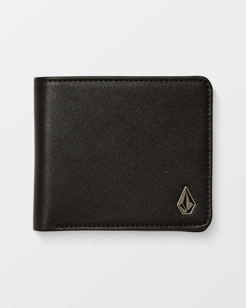 Slim Stone Small Brieftasche - Black