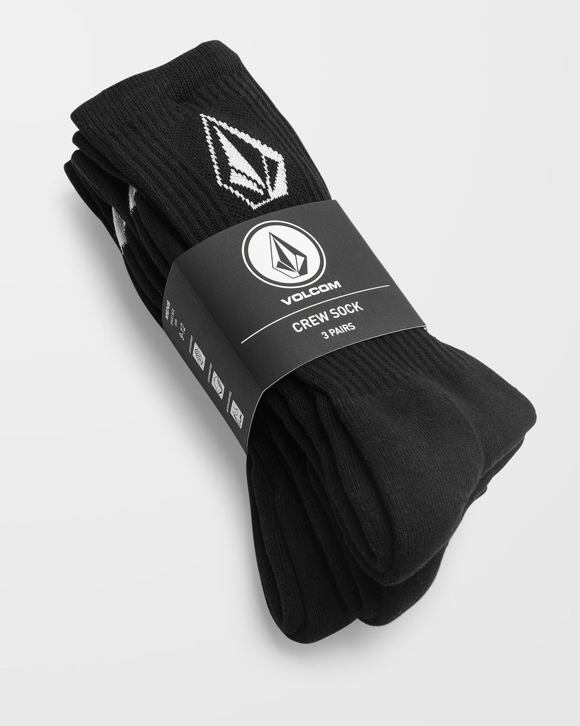 Full Stone Socken (3Er-Pack) - Black
