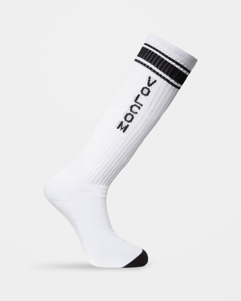 High Stripe Socken - White