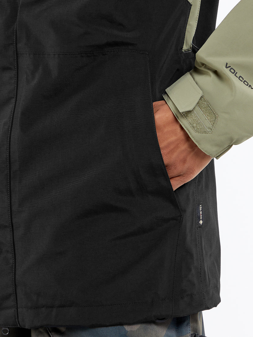 L Insulated Gore-Tex Jacke - LIGHT MILITARY