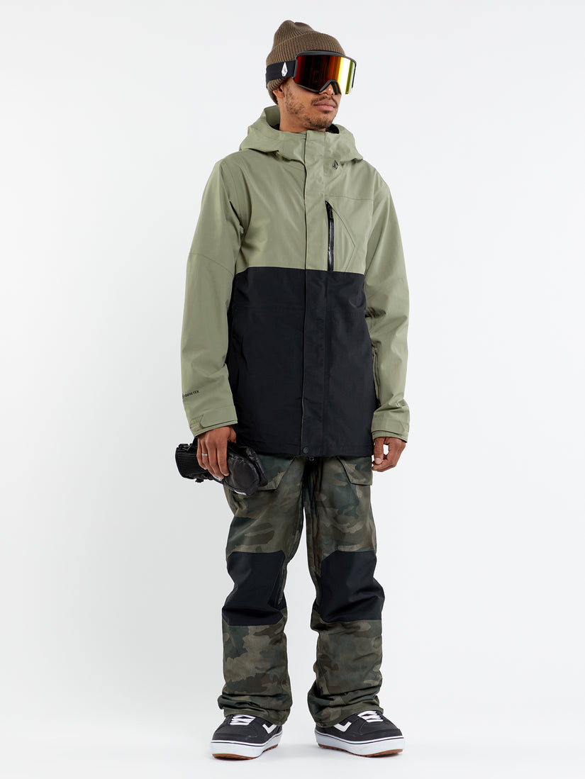 L Insulated Gore-Tex Jacke - LIGHT MILITARY