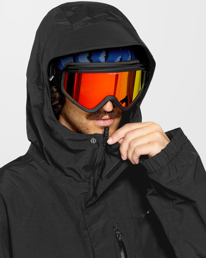 L Insulated Gore-Tex Jacke - Black