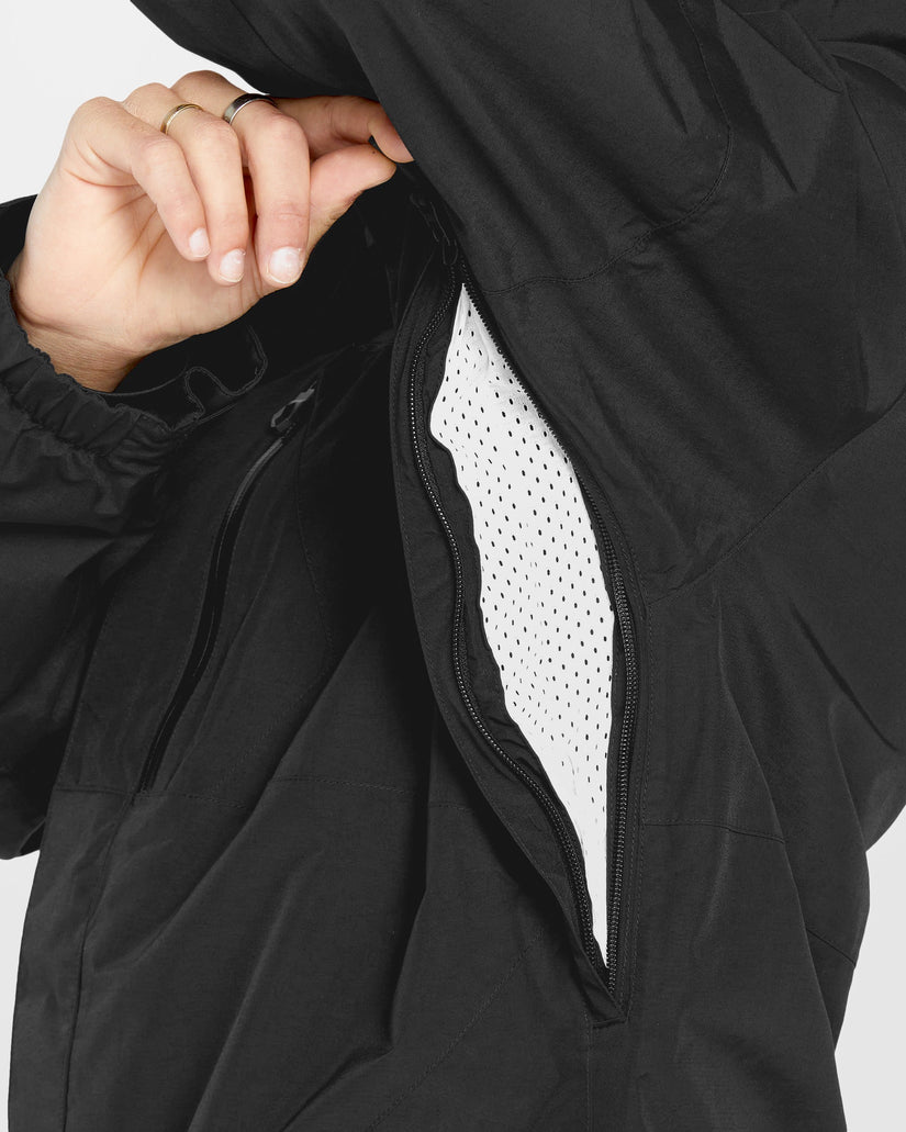 L Insulated Gore-Tex Jacke - Black