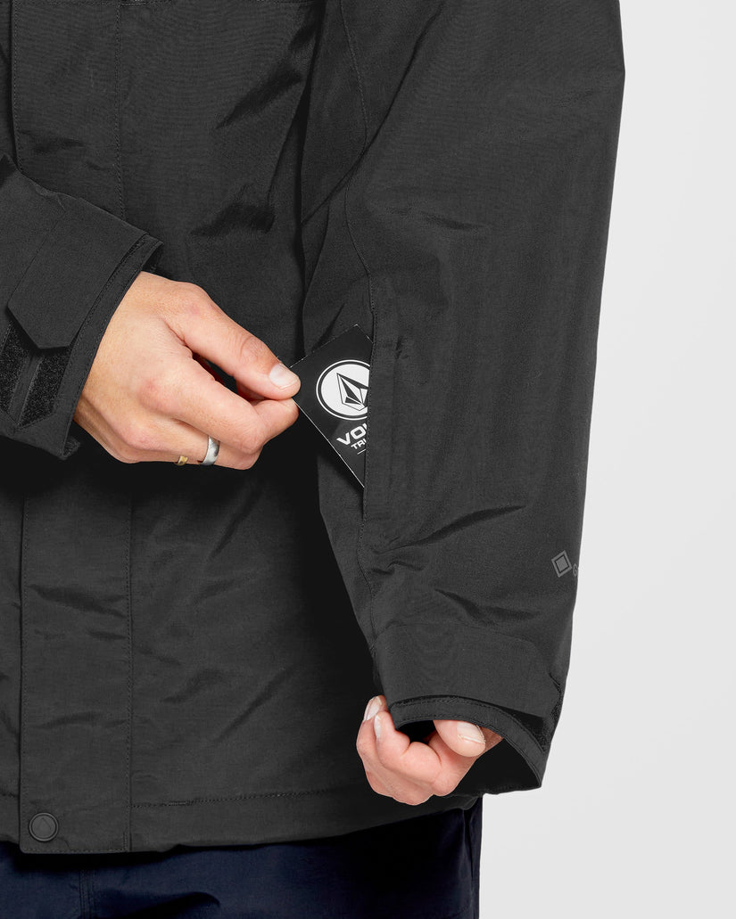 L Insulated Gore-Tex Jacke - Black