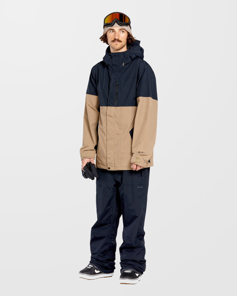 L Insulated Gore-Tex Jacke - Chestnut Brown