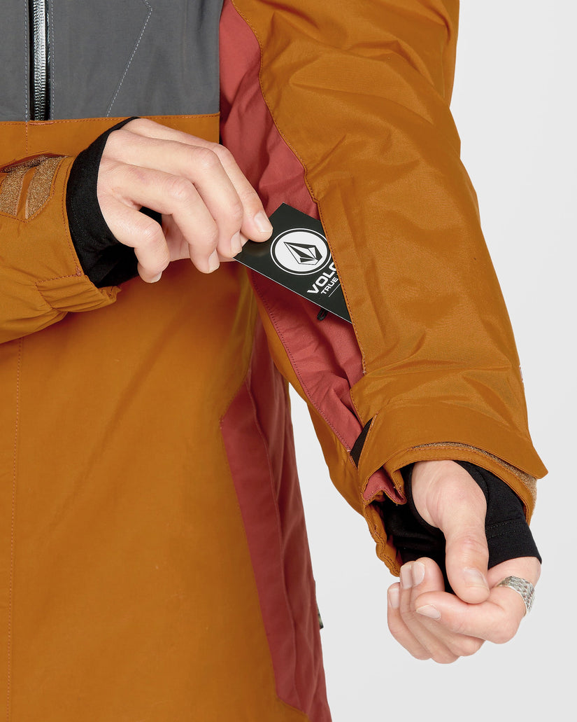 L Insulated Gore-Tex Jacke - Caramel