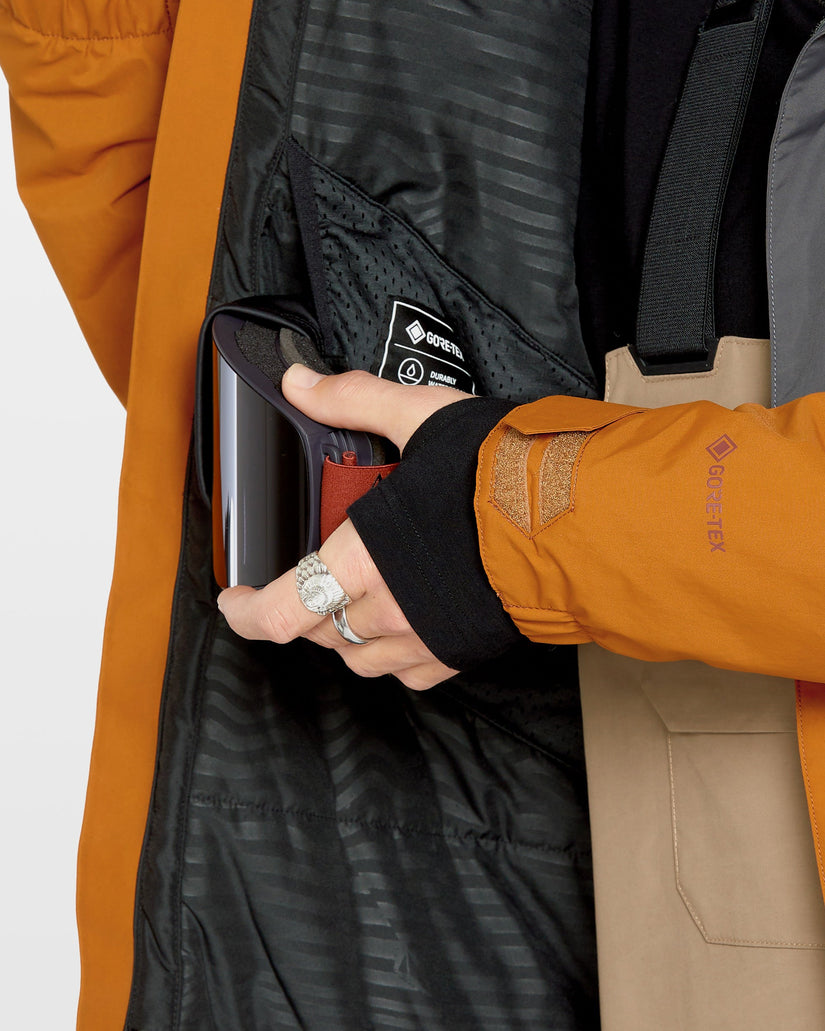 L Insulated Gore-Tex Jacke - Caramel