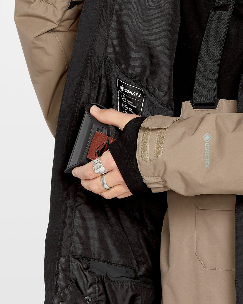 Dua Insulated Gore-Tex Jacke - Chestnut Brown