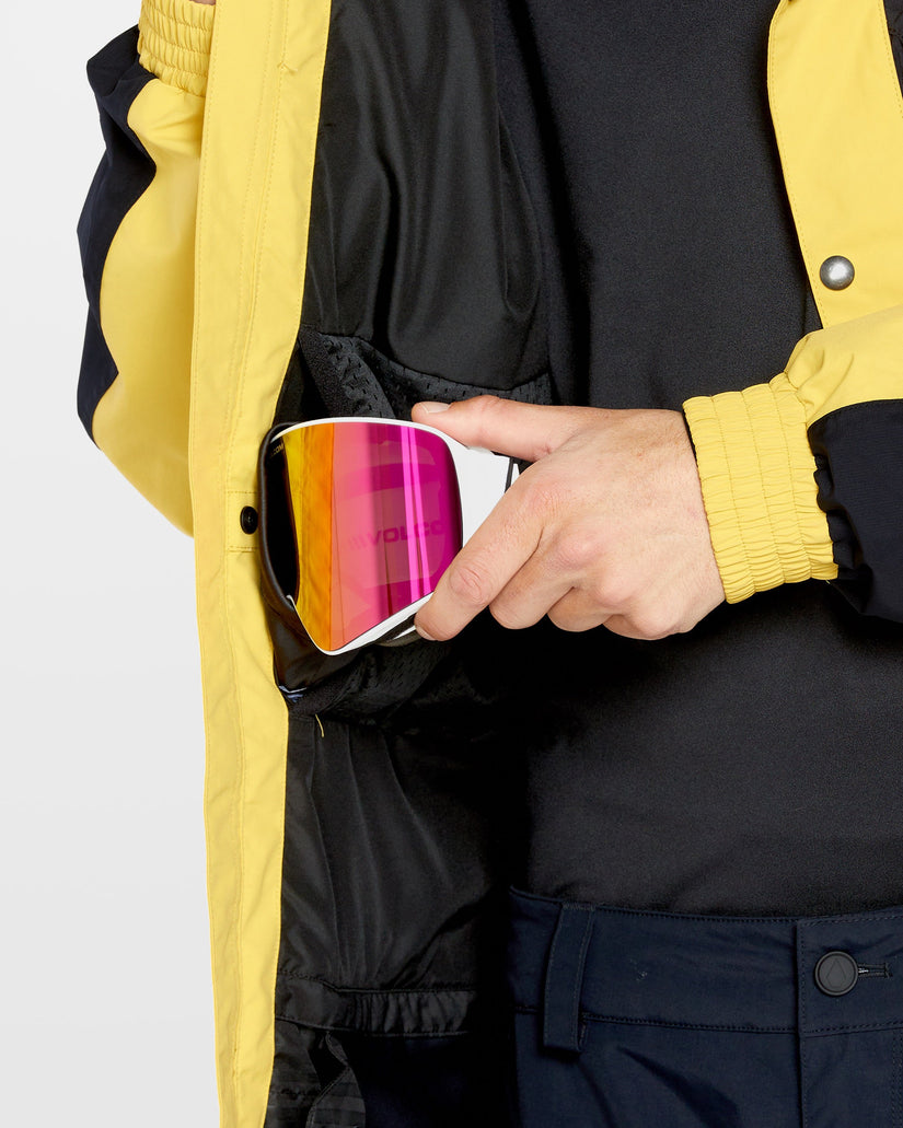 Longo Gore-Tex Jacke - Dark Yellow