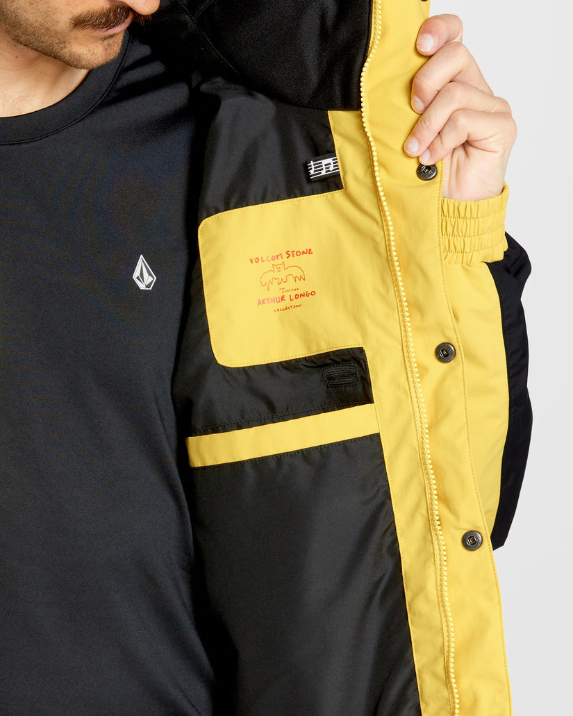 Longo Gore-Tex Jacke - Dark Yellow