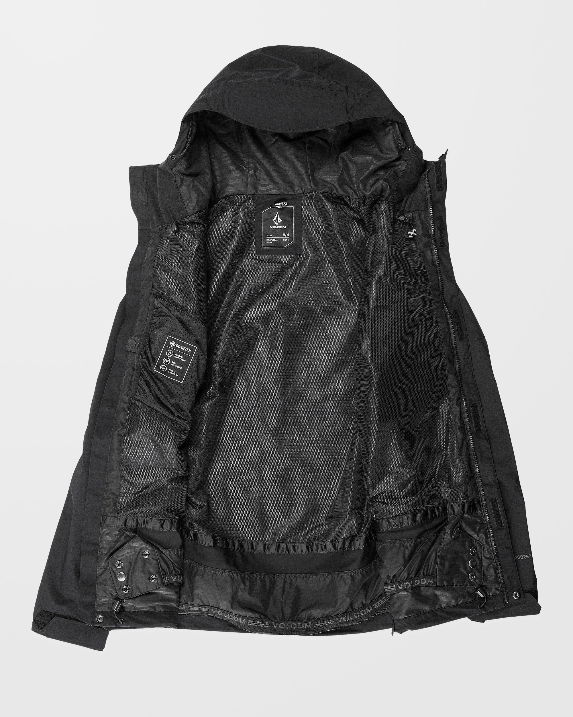 VOLCOM GORE-TEX US-S ブラック L Gore-Tex Jacket - Black - Herren - Volcom Schweiz - 2 Jahre