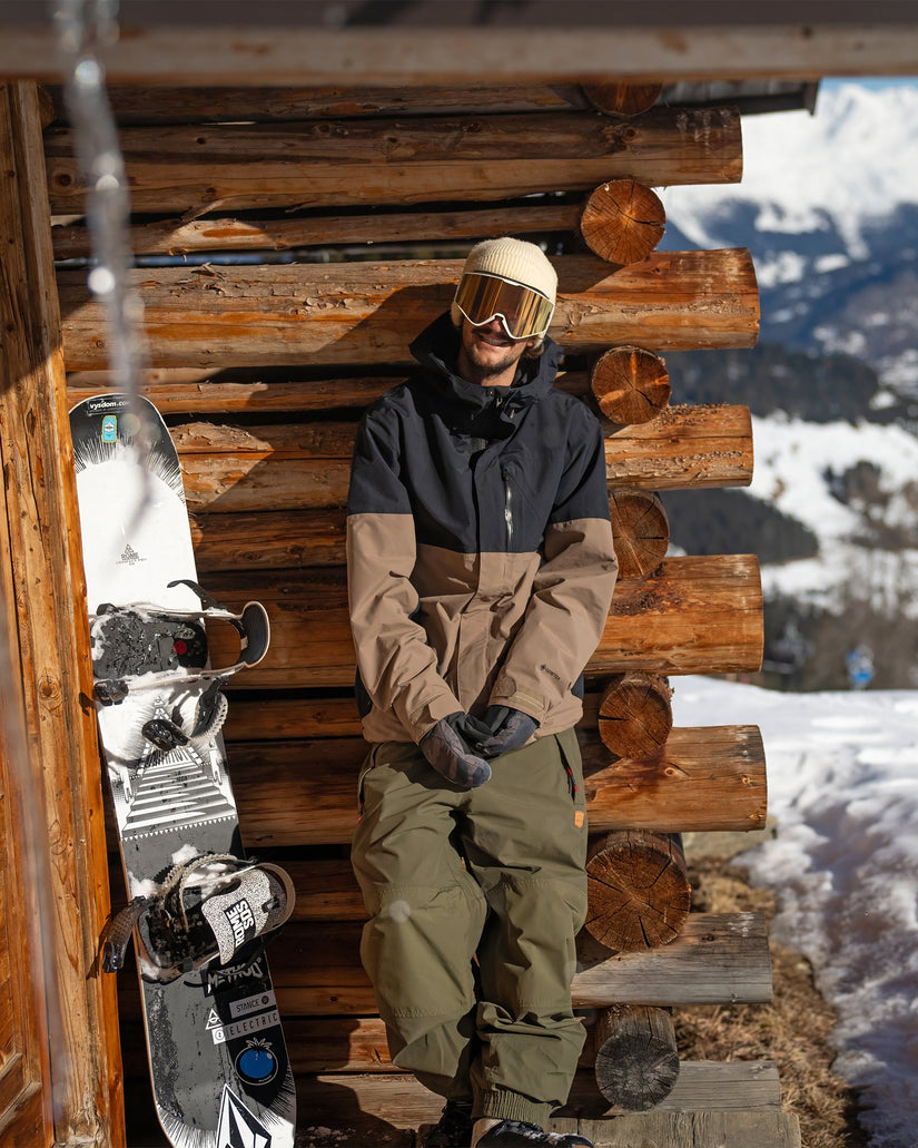 L Gore-Tex Jacke - Chestnut Brown