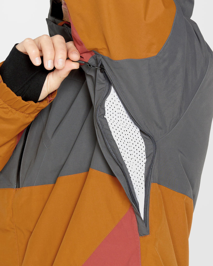 L Gore-Tex Jacke - Caramel