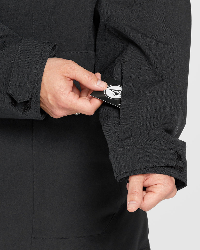 Brighton Full Zip Jacke - Black