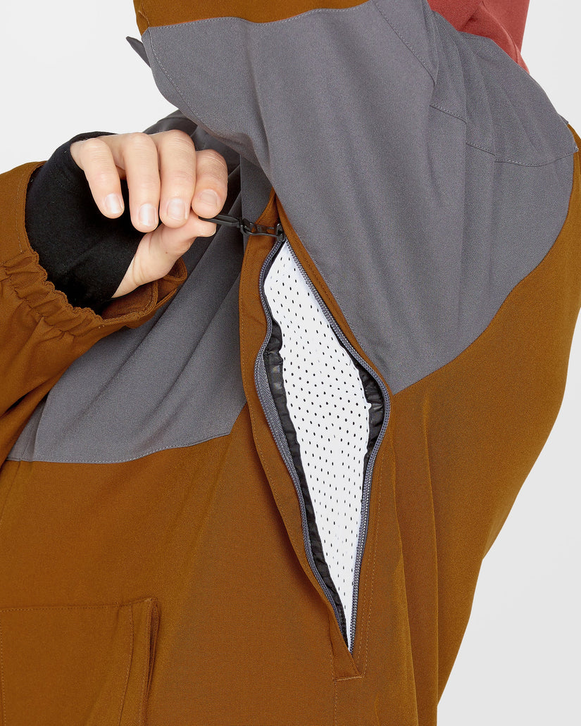 Brighton Full Zip Jacke - Caramel