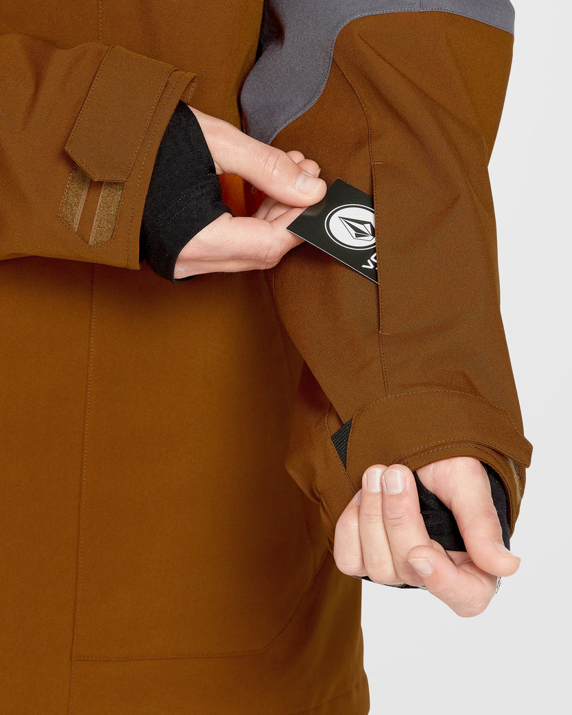 Brighton Full Zip Jacke - Caramel