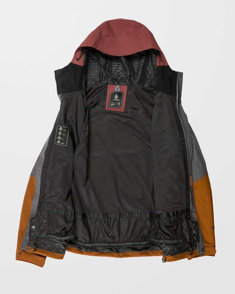 Brighton Full Zip Jacke - Caramel