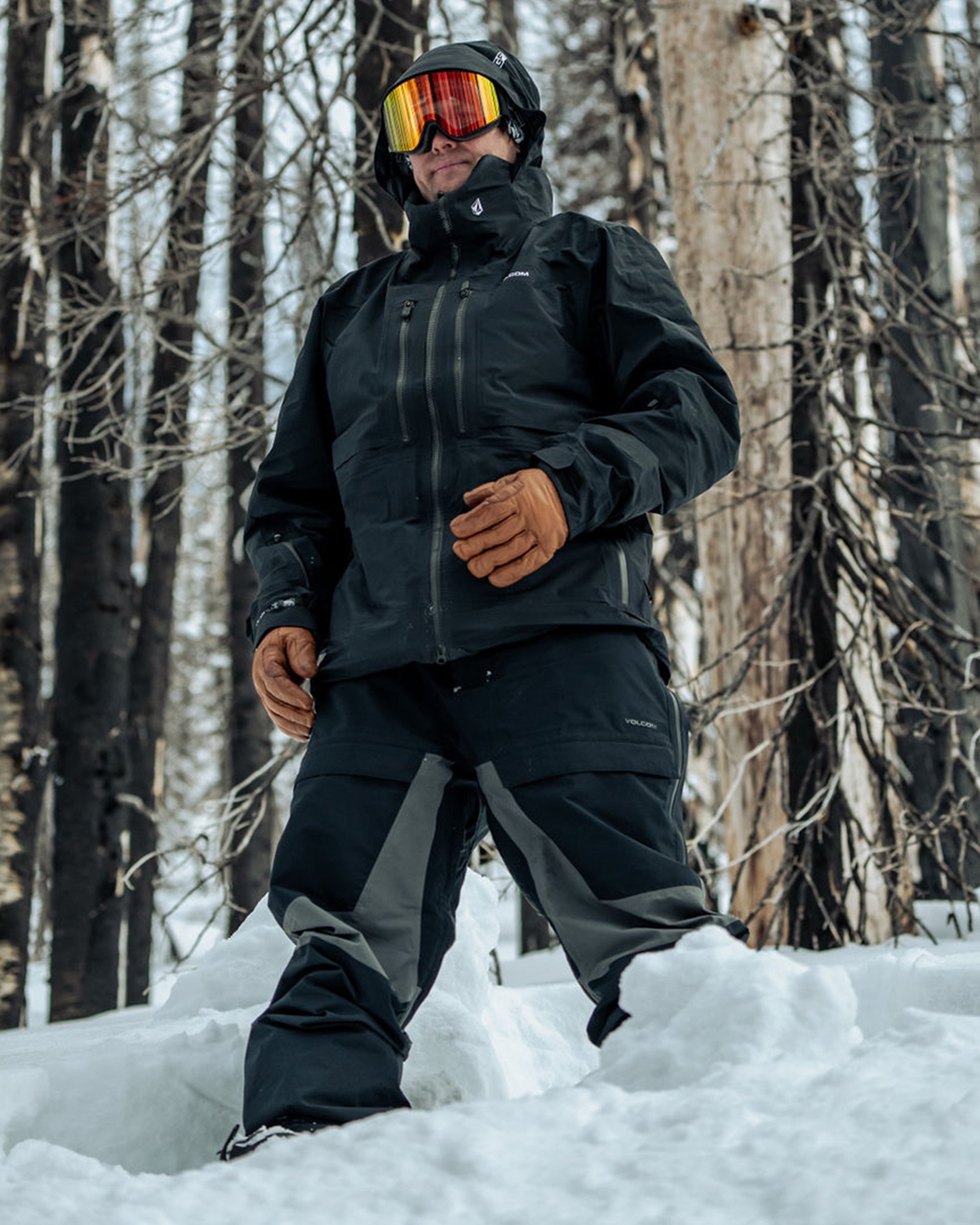 Rnge Stretch Gore-Tex Trousers - Black - Herren - Volcom Schweiz