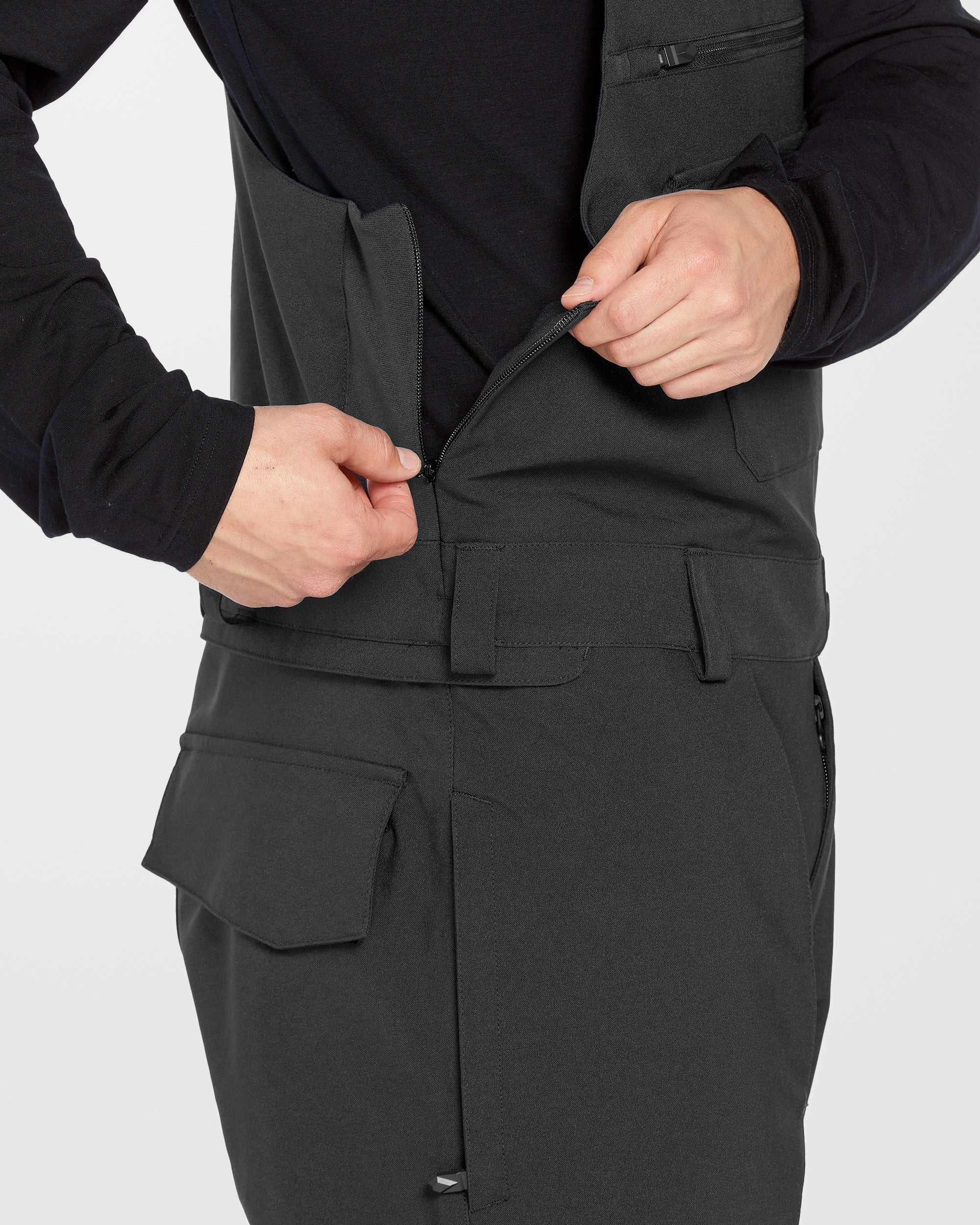 Roan Bib Overall - Black - Herren - Volcom Schweiz - 2 Jahre