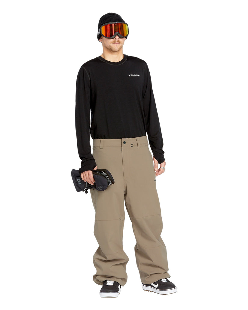 Snow Billow Hose - Chestnut Brown
