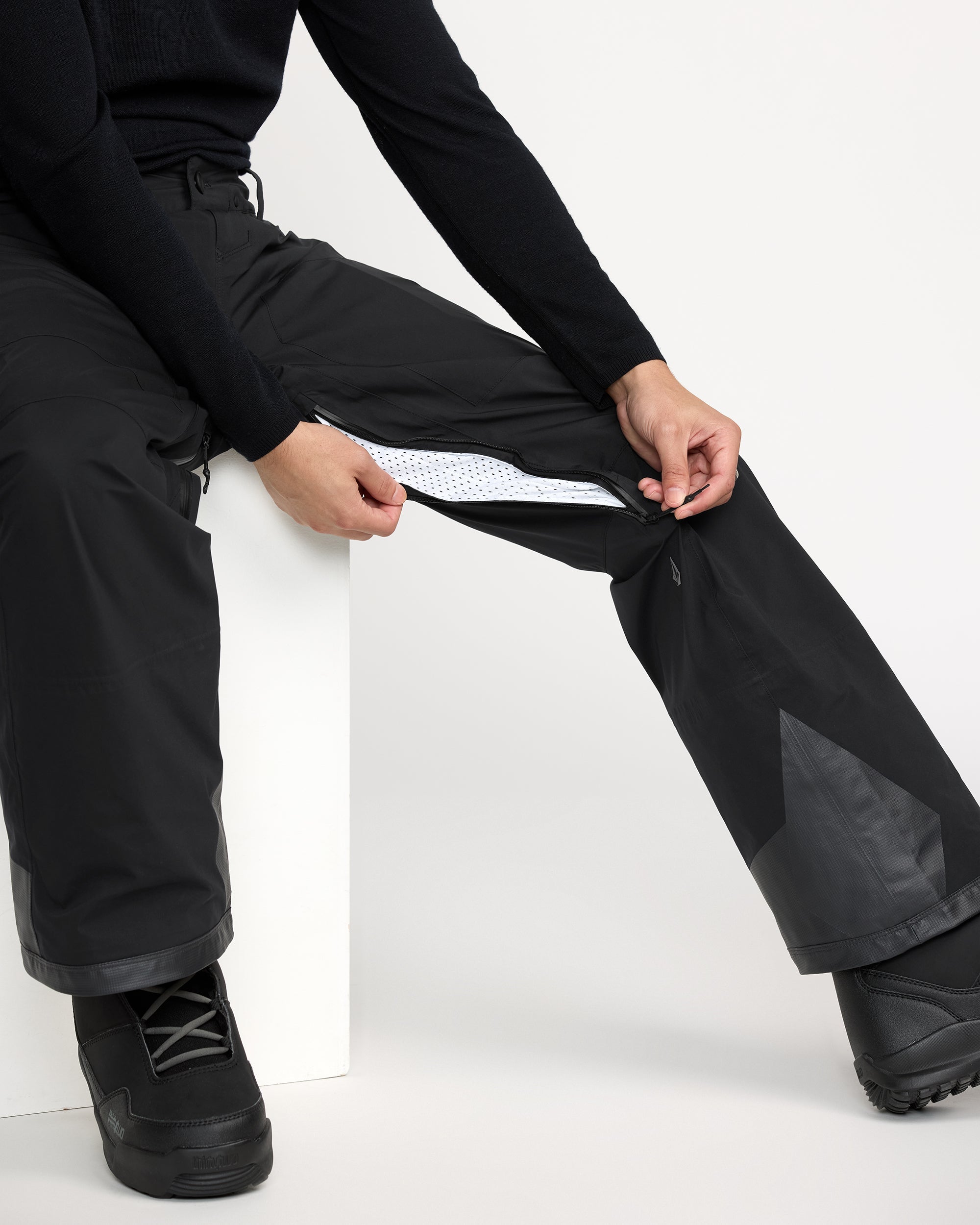 Guch Stretch Gore-tex Hose - Black - Herren - Volcom Schweiz