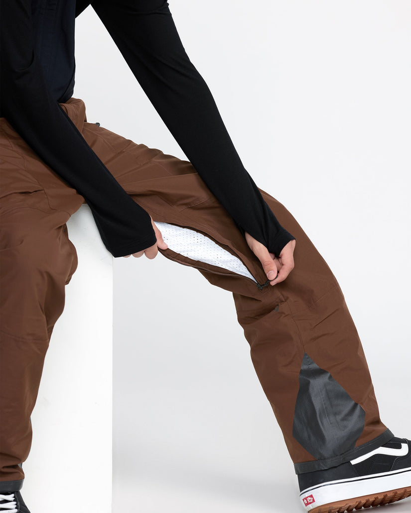 Rain Gore-Tex Latzhose - Brown