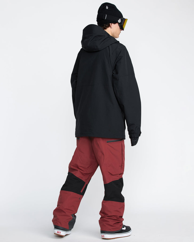 Rain Gore-Tex Latzhose - Burnt Red