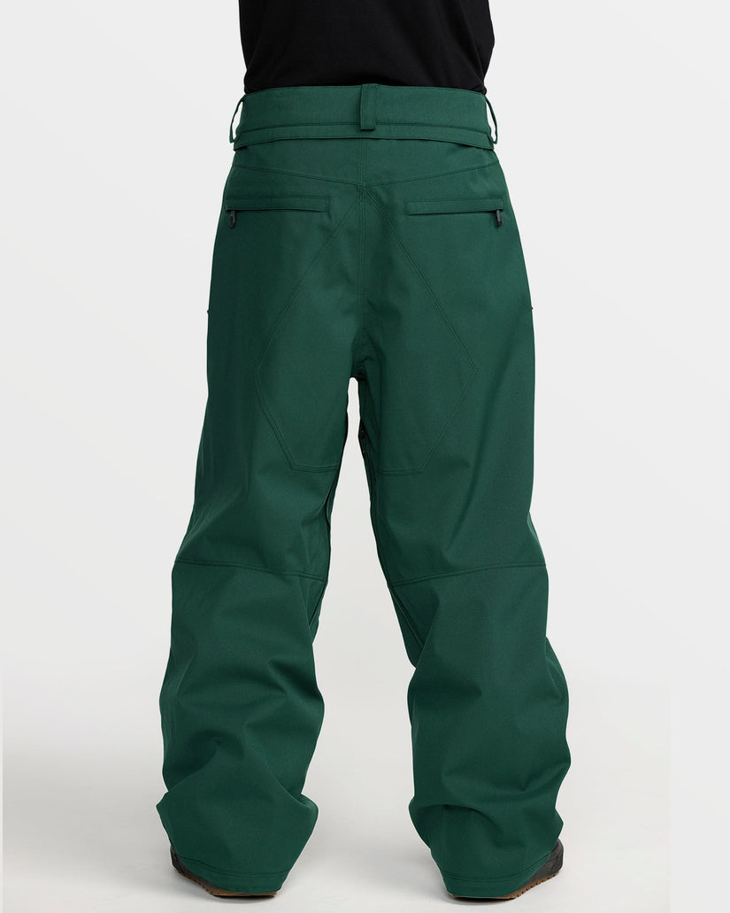 Snow Billow Hose - Black Green