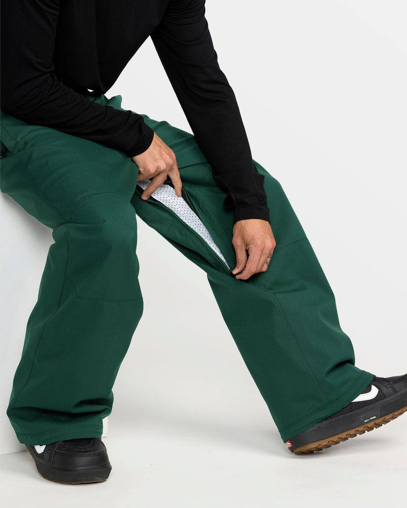 Snow Billow Hose - Black Green