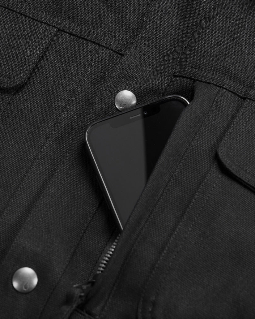 Breckin Insulated Jacke - Black