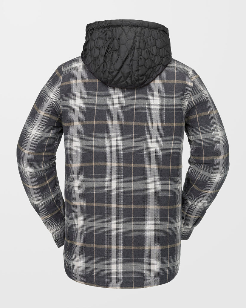 Insulated Riding Flannel Jacke - Stone