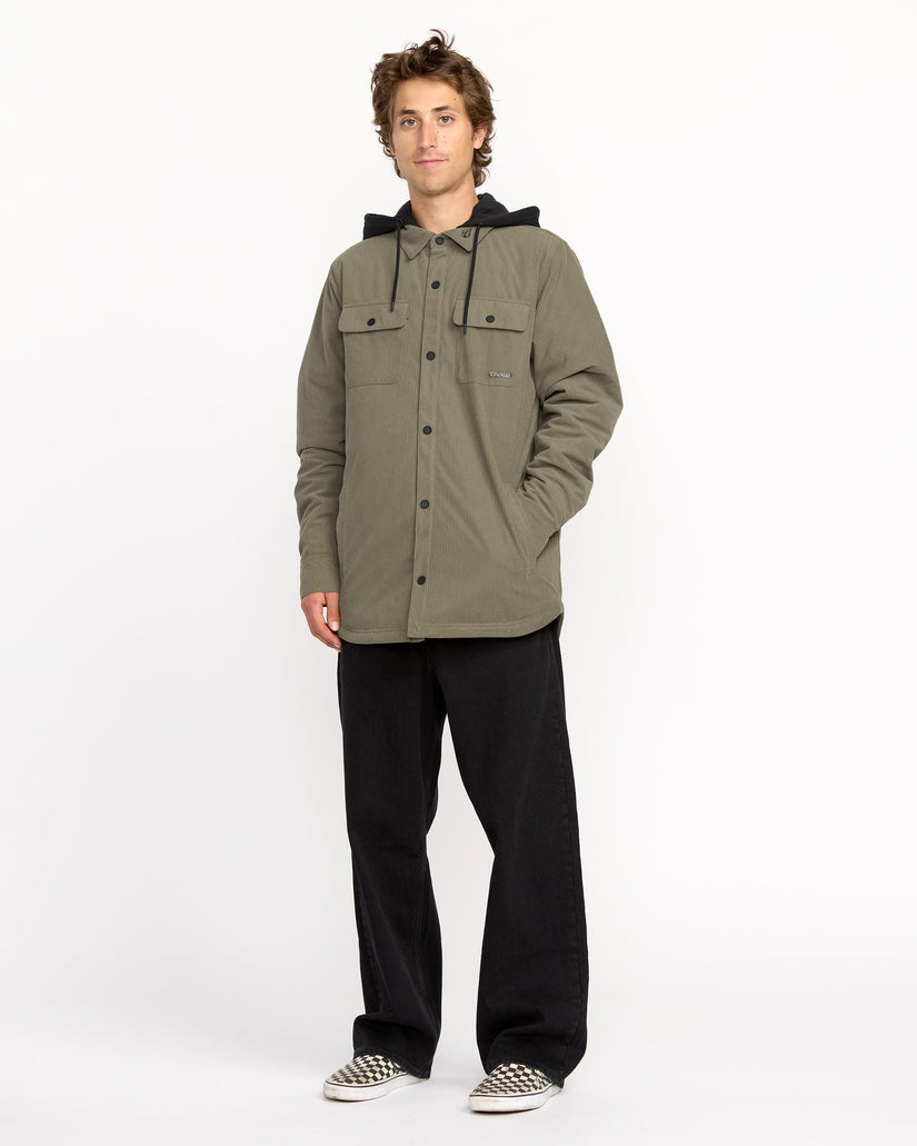 Kenson Insulated Flannel Jacke - Military