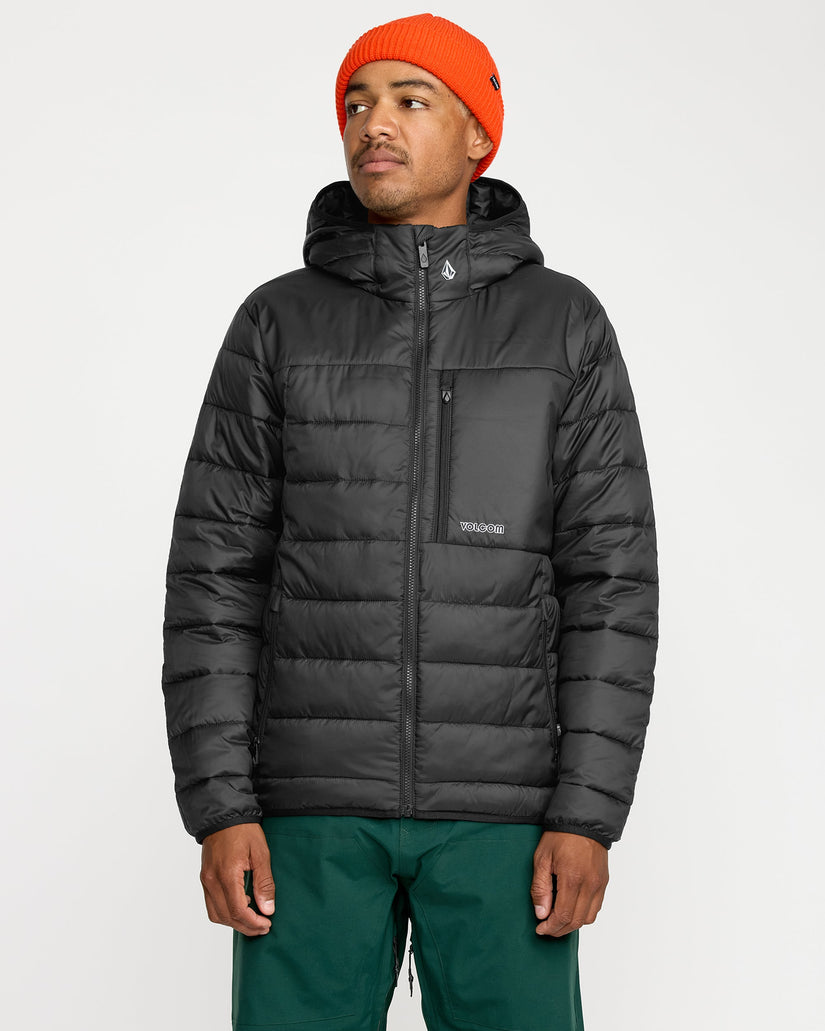Puff Puff Hooded Jacke - Black