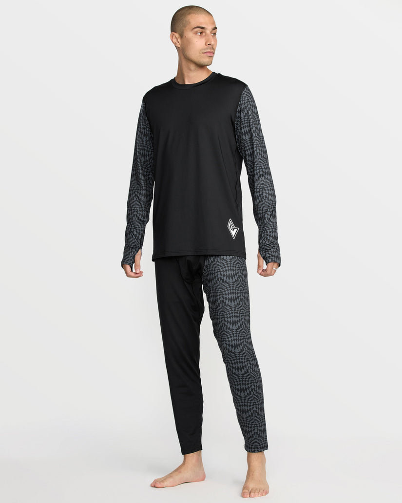 M V-Science Basisschicht-Shirt - Black/Charcoal